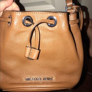 Michael Kors Brown Bucket Bag